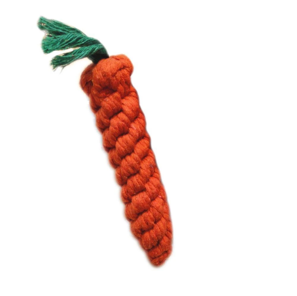 Carrot Rope Toy