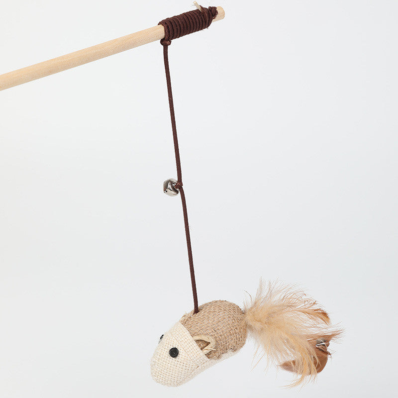 Interactive Cat Teaser Wand