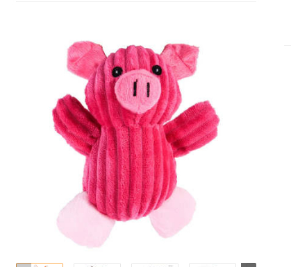 Cuddly Critter Squeaky Toy