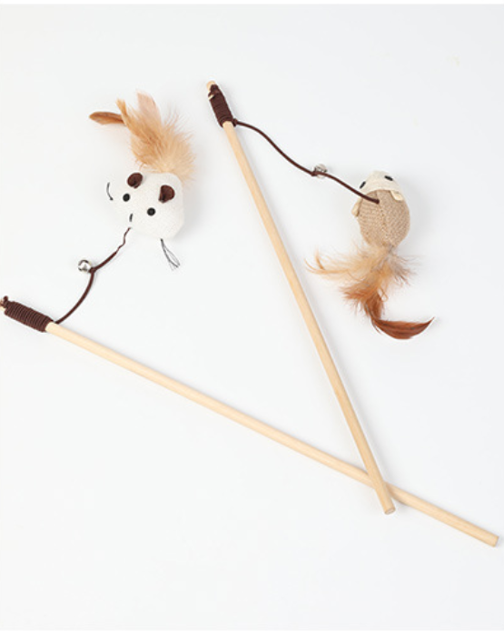 Interactive Cat Teaser Wand