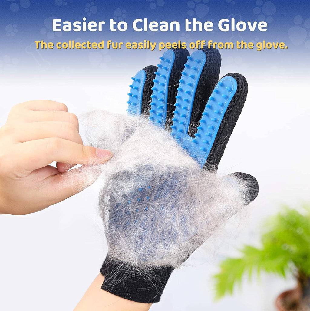 Pet Grooming Brush and Massage Glove