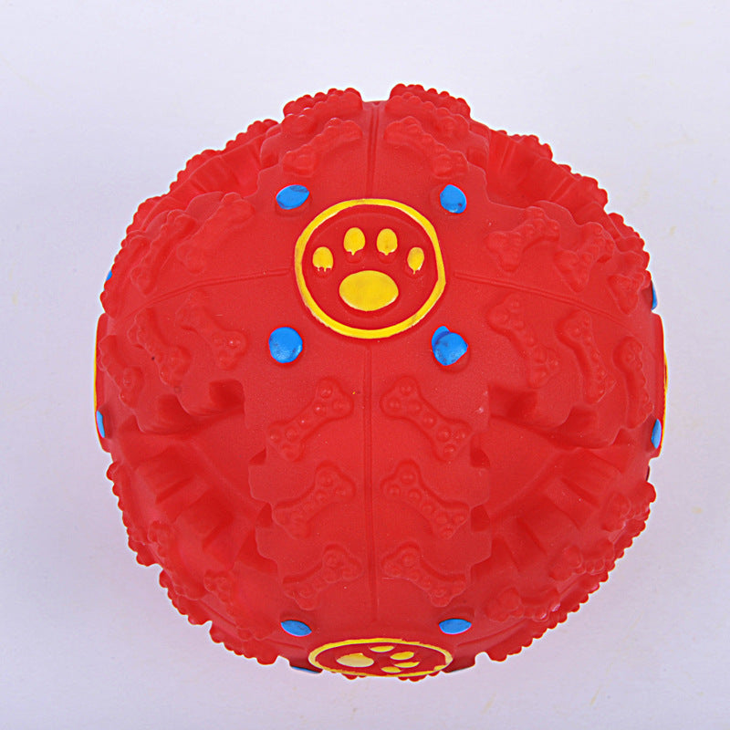Treat-Dispensing Dog Puzzle Ball
