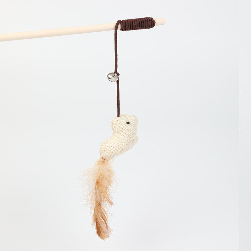 Interactive Cat Teaser Wand