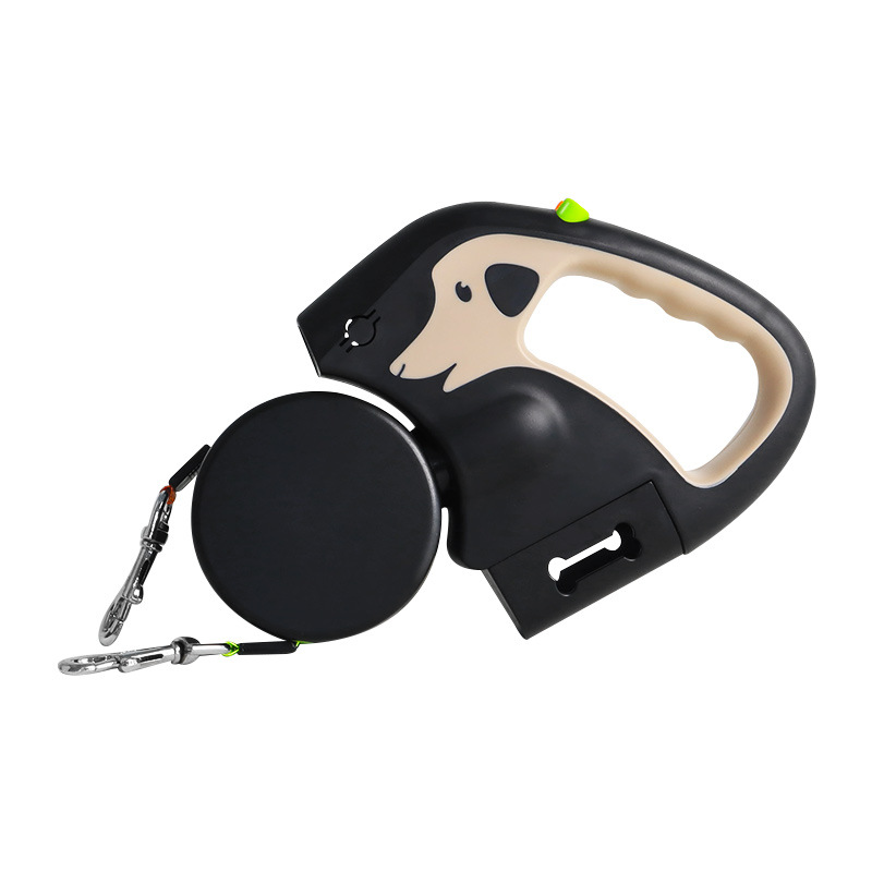 Retractable Double Dog Leash