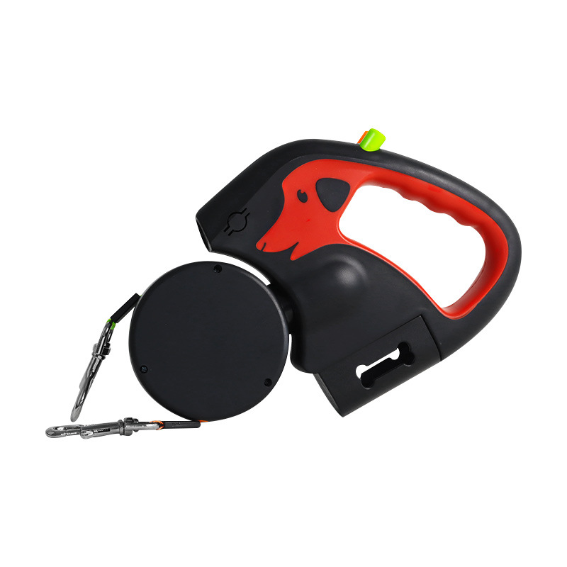 Retractable Double Dog Leash