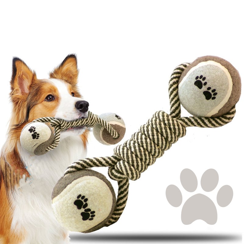 Cotton Rope Dumbbell for Dogs